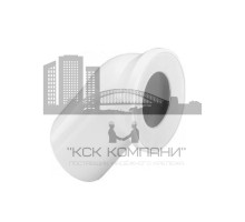 Труба фановая под углом 45° отвод (Виега)