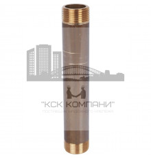 Удлинитель латунный резьбовой НН 3/4"x150 мм