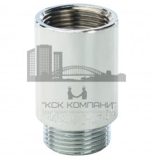 Удлинитель внутренняя / наружная 3/4"x40 мм, хромированный