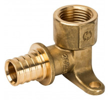 Угольник настенный 0009-002012 (водорозетка) с креплением 20xRp 1/2" 