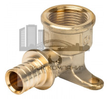 Угольник настенный 0009-002034 (водорозетка) с креплением 20xRp 3/4" 