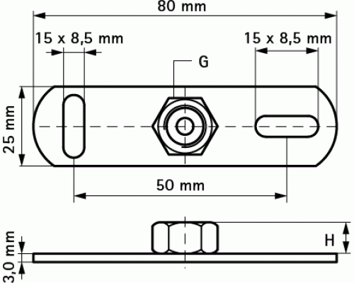 Подпятник M8 BIS, 6703008 (Валравен) Подпятник M8 BIS, 6703008 (Валравен)