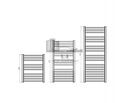 Водяной полотенцесушитель Calma 630x1800