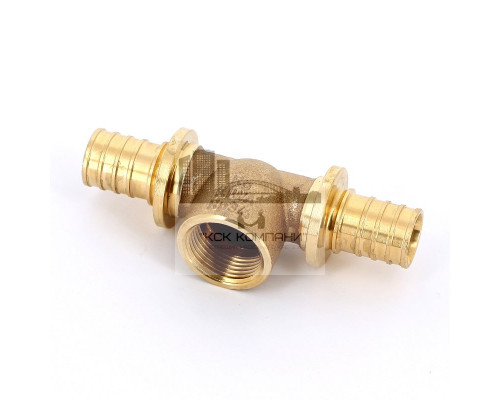 Тройник  14564141001 с внутренней резьбой на боковом проходе 25-Rp 1/2-25 RX+