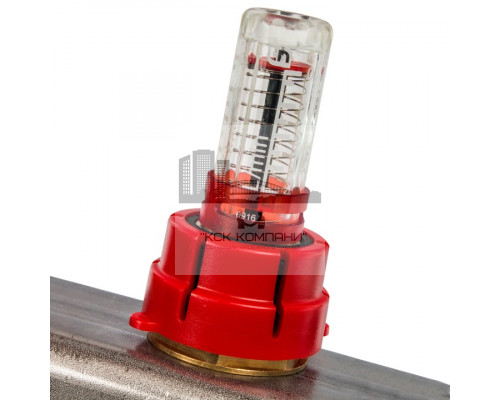 Коллектор из нержавеющей стали с расходомерами на 11 контура SMS 0917 000011