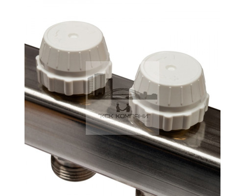 Коллектор из нержавеющей стали с расходомерами на 5 контуров SMS 0917 000005