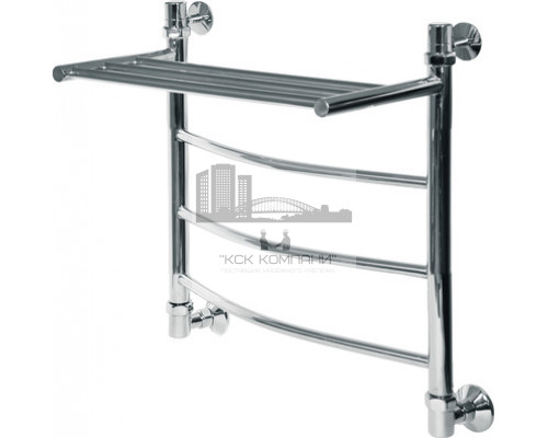 Водяной полотенцесушитель Arc ЛД ВП 500x400 4 с полкой