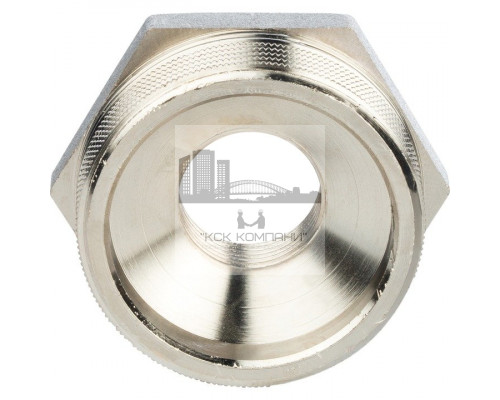 Футорка внутренняя / наружная 1 1/2x3/4, никелированная