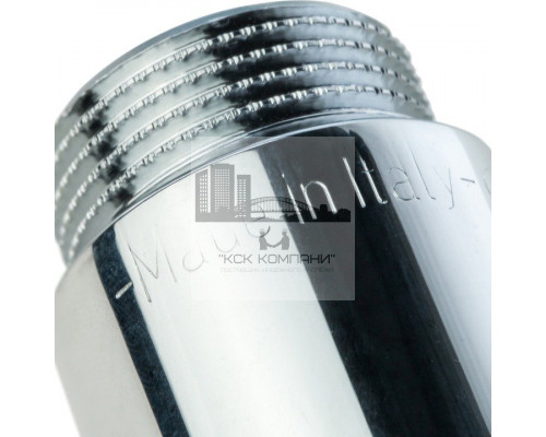 Удлинитель внутренняя / наружная 3/4x80 мм, хромированный