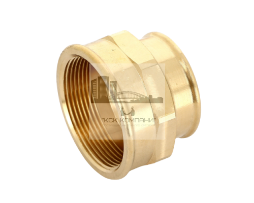 Муфта переходная 267544 ВВ 2х1 1/2, бронза (Виега)