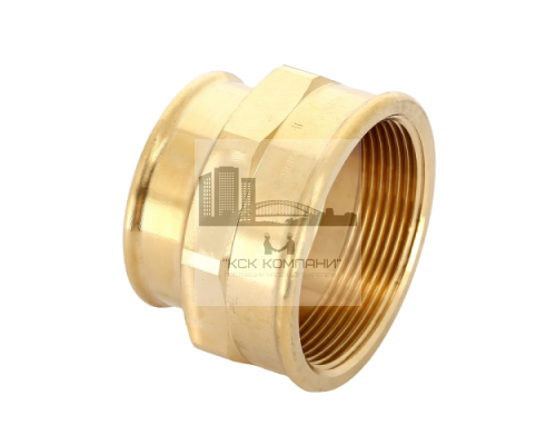 Муфта переходная 267544 ВВ 2х1 1/2, бронза (Виега)