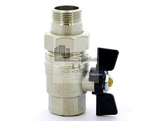 Кран шаровый со сгоном бабочка 1