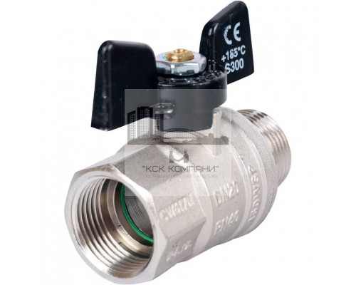 Кран шаровый ВН бабочка 3/4