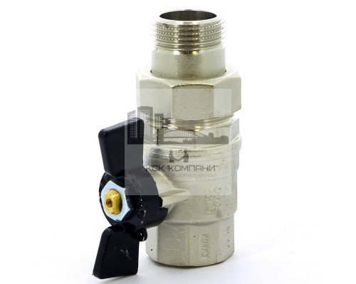 Кран шаровый со сгоном бабочка 1