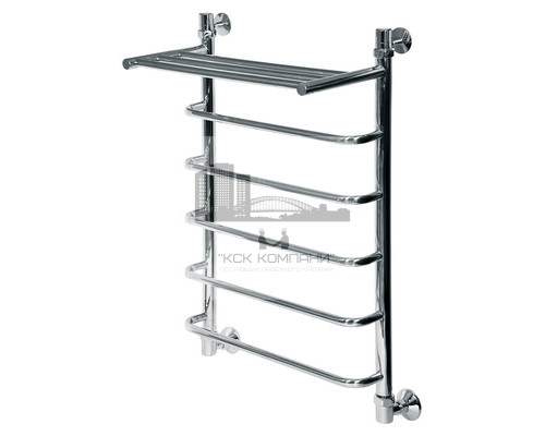 Водяной полотенцесушитель Л90 ВП 800x600 6 с полкой