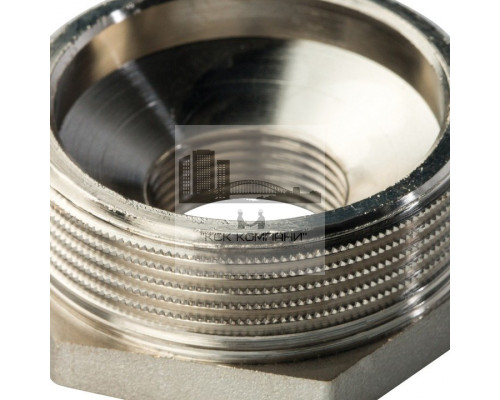 Футорка внутренняя / наружная 1 1/2x3/4, никелированная