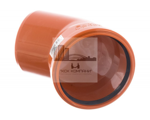 Отвод наружной канализации 110 мм, 45 градусов 220220 )