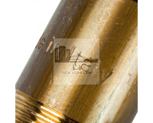 Сгон латунный резьбовой 1/2x150 мм