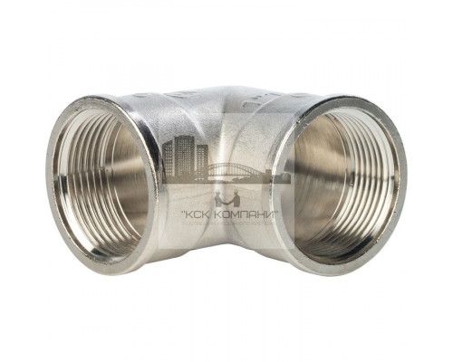 Угольник внутренняя / внутренняя 1 1/4, никелированный