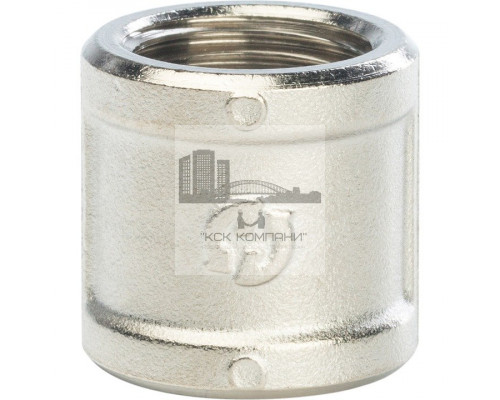 Муфта ВВ 1/2, никелированная