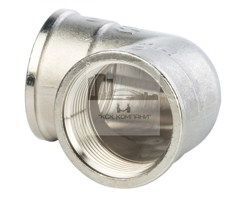 Угольник внутренняя / внутренняя 1 1/4, никелированный