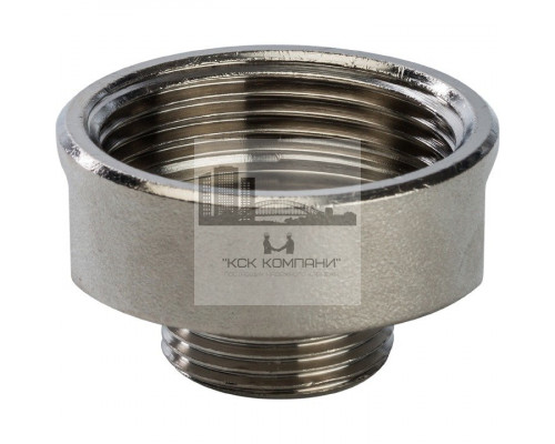 Переходник внутренняя / наружная 1 1/4x3/4, никелированный