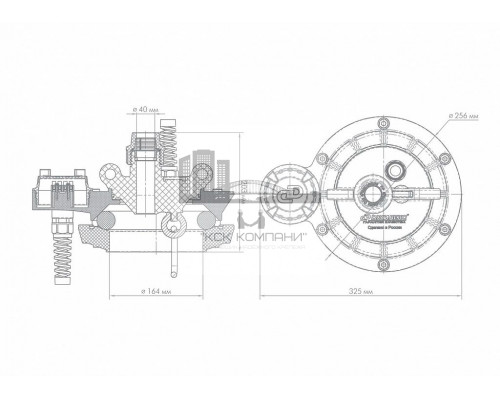 Оголовок скважинный ОСПБ 140-160/40 (Jeelex)