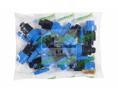 Кран шаровой 25 мм x 3/4 П (Jeelex)