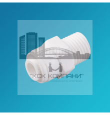 Фитинг прямой 1/4-1/2 трубка-резьба MC0407 (Geizer)