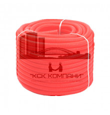 Гофра Ø 34 красная для труб 26 мм