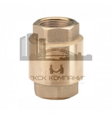 Клапан обратный пружинный 1 1/4" с металлическим затвором