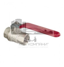 Кран шаровый 1 1/4" ВВ маховик из алюминия 