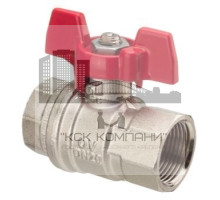 Кран шаровый 1/2" ВВ маховик из алюминия 