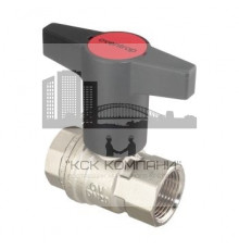 Кран шаровый 1" ВВ маховик пластмассовый 1077108 