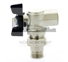 Кран шаровый со сгоном угловой 1/2"
