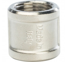 Муфта ВВ 1/2", никелированная