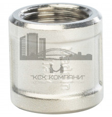 Муфта ВВ 1/2", никелированная