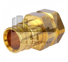Переходник 1023011 Q&E с внутренней резьбой латунь 20x3/4" ВР (Упонор)