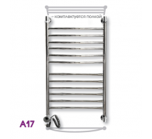 Полотенцесушитель электрический ЭРАТО А17 ВП 500x400, с верхней полкой (Erato)