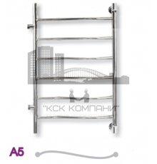 Полотенцесушитель водяной ЭРАТО А5 БП 1000x400, с боковым подключением (Erato)