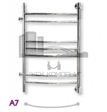 Полотенцесушитель водяной ЭРАТО А7 БП 500x600, с боковым подключением (Erato)