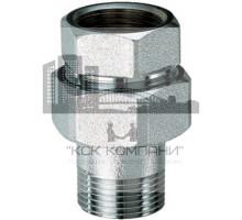 Прямой 3-х разъемный фитинг  НР-ВР. 3/4" FC 5150 34