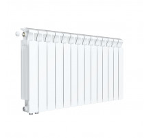 Радиатор биметаллический Monolit Ventil 500 x14, нижнее левое/правое подключение 