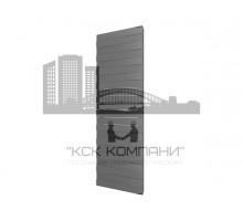 Радиатор биметаллический Pianoforte Tower x22 Noir Sable, боковое подключение