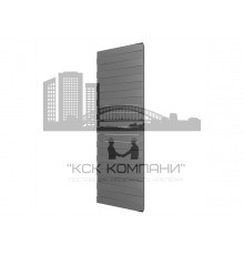 Радиатор биметаллический Pianoforte Tower x22 Noir Sable, боковое подключение