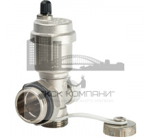 Регулируемый концевой фитинг SMS-1000-010001 с дренажным вентилем, автоматический воздухоотводчик 1" 