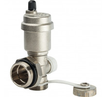 Регулируемый концевой фитинг SMS-1000-010001 с дренажным вентилем, автоматический воздухоотводчик 1" 