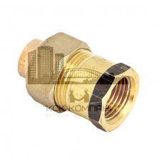 Сгон 117399 ВР медный под пайку 22х3/4" с плоской прокладкой (Виега)