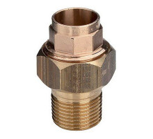 Сгон 118327 НР медный под пайку 42х1 1/2" с конусным уплотнением (Виега)