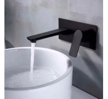 Смеситель GB599 для раковины, черный (скрытого монтажа)